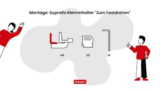 Schuette® Plissee ohne Bohren Suprafix Klemmhalter “Zum Festdrehen” Montage [upl. by Dlanger]