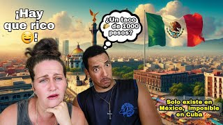 quotTACOS DE 1 PESO VS 1000 PESOSquot 🌮😳 CUBANOS REACCIONAN [upl. by Neellok]