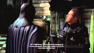 Batman Arkham City Riddler Enigma Conundrum Hostages Room 1 [upl. by Dobbins791]