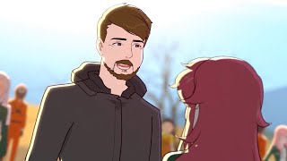 I Met MrBeast  Animated [upl. by Jeralee104]