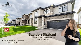 House for Sale in Stittsville South Ottawa Westwood Community  152 Finsbury Av Ottawa [upl. by Nhguavahs]