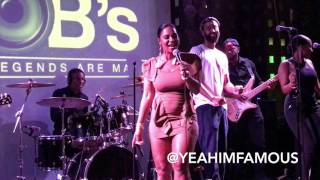 Teedra Moses Live at SOBs 2017 [upl. by Kerred]