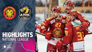 Langnau vs Ajoie 93 – Highlights National League [upl. by Enirhtac]