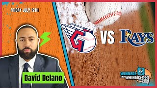 Friday Free MLB Betting Pick Cleveland Guardians vs Tampa Bay Rays 71224 from David Delano [upl. by Gabrila221]