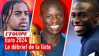 Équipe de France  Le débrief de la liste des Bleus pour lEuro 2024 [upl. by Engedus446]