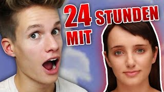 24 STUNDEN mit dem Cleverbot  😱😭 [upl. by Quint246]