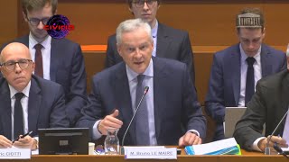 Bruno Le Maire sénerve et se fait calmer en audition [upl. by Immij]