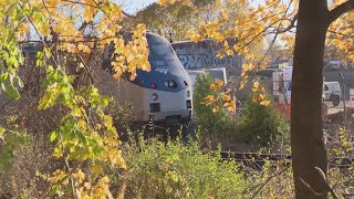 Man suffers lifethreatening injuries after being hit by train in Portland [upl. by Hollah]