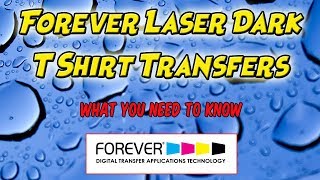 Forever Laser Dark T Shirt Transfers Application What You Need To Know To Apply These Transfers [upl. by Verge499]