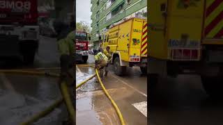 Ayuda Bomberos de Ávila en Valencia [upl. by Anitsrik]