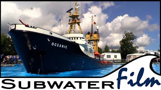 BMS OCEANIC an unbelievable detailed rc ship  A day in Port of Aukrug  HAFENTAGE AUKRUG 2023 [upl. by Cusack]