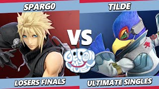 GOML 2023 Losers Finals  Tilde Falco Vs Spargo Cloud Smash Ultimate  SSBU [upl. by Lainahtan]