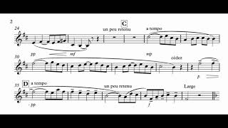 Ravel  Pavane pour une infante défunte  orchestral accompaniment for horn in F [upl. by Tavi]