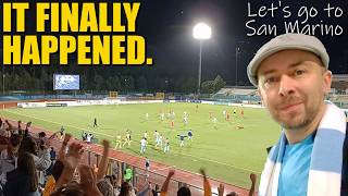 The Greatest Night In San Marino Football History [upl. by Kyla]