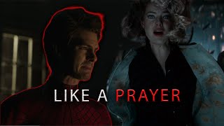 Andrew Garfields SpiderMan Saves Mj  Like A Prayer Choir Version from Deadpool amp Wolverine Edit [upl. by Nhguavoj980]