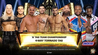 WWE 2K24 Universe Mode  Pretty Deadly Vs Los Lotharios Vs DIY Vs The New Day  Mania Night 1 [upl. by Eycal]