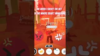 Where bear Mini game struggles newchannel newadoptme adoptme halloween funny trendingsound [upl. by Shaw]