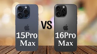 Iphone 15 Pro Max Vs Iphone 16 Pro Max Specs Review [upl. by Nerej]