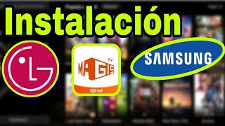 como instalar magis tv en smart tv lg y samsung UNICOS METODOS REALES [upl. by Ybreh]