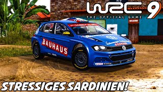 WRC 9 Karriere 5 Stressiges Sardinien  World Rally Championship 9 Gameplay German [upl. by Deeas]