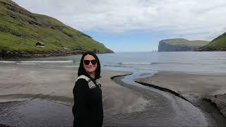 Tjørnuvík Beach In The Faroe Islands 🇫🇴 [upl. by Wendin]