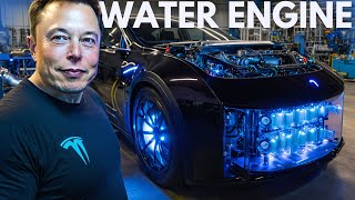 Teslas New Water Engine Will Beat All Cars  Elon Musk’s BIG Reveal [upl. by Euqinimod]