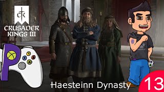 Crusader Kings III  Haesteinn Dynasty  Episode 13 [upl. by Ramad]