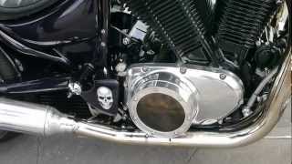 VS 1400 Intruder with motogadget motoscope  munit  mlock amp clutch cover  custom build [upl. by Aihsel]