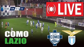 🔴LIVE Como vs Lazio  Lega Serie A 202425  Live match today [upl. by Haase]