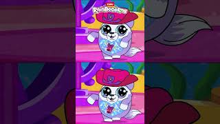 Whos That PuppyCorn 🐶animals cuteanimals cutepuppy unicorn princess glitter guessinggame [upl. by Halyhs]