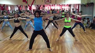 Yoga performance with master Vivek and students at Bharat [upl. by Ellac]