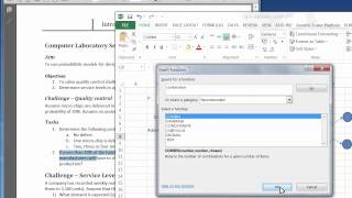 IMSLab7a Introduction to Management Science  Probabilistic Models  Quality control [upl. by Oiluj]