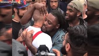 Black Man Hugs Nazi Hodgetwins [upl. by Alonzo]