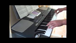 Vangelis  Conquest Of Paradise on KORG PA500 [upl. by Ennaitsirhc]