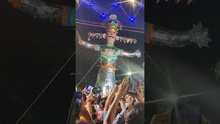 Kanpur lajpat nagar ka Ravan Dahan ka letest video 2024 [upl. by Mareld999]