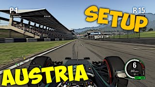 F1 2015 Austria Setup  Hotlap 107076 PCGamepadHD [upl. by Oringas]