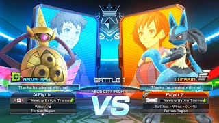 Aegislash vs Lucario  Pokkén Tournament DX [upl. by Lana]