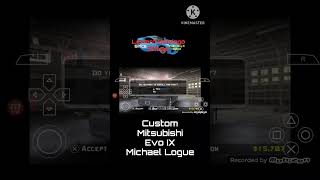 Custom Mitsubishi Evo IX Michael Logue  Midnight Club LA Remix [upl. by Rosina259]