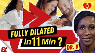 How to DILATE Faster 11 min Workout by a DOCTOR of PT Induce Labor NATURALLY SPEED up Labor [upl. by Stacie]