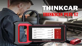 THINKCAR Thinkscan Plus S7 OBD2 Scanner User Guide  GETOBDTOOL [upl. by Attenauqa839]