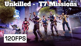 UNKILLED  Zombie FPS Shooter  T7 Missions 120FPS [upl. by Nawtna961]