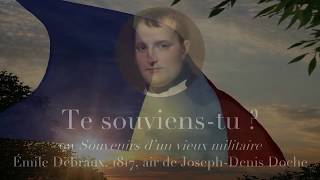 TE SOUVIENS TU 1817 CHANSON SUR LEPOPEE NAPOLEONIENNE 1796 1815 1 [upl. by Ehcrop]