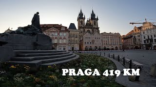 PRAGA 419 KM KOLARSTWO SZOSOWE [upl. by Karilla]