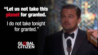 Leonardo DiCaprios Oscars acceptance speech [upl. by Welby115]