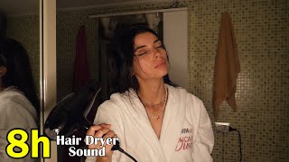 Bathroom Harmony Hair Dryer Sounds with Her ASMR [upl. by Player]