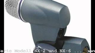 monacor jts nx2 und nx6 sound [upl. by Diandra]