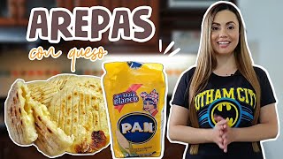 AREPAS DE HARINA PAN con queso [upl. by Livy574]