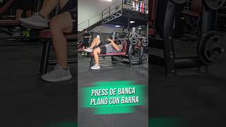 Press Banca Plano con Barra [upl. by Belsky729]