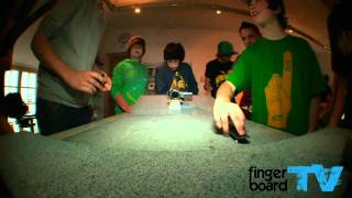 fingerboardTV  Flexible Fingers 1  GOS  Rens van Bree VS Gijs de Jong [upl. by Liahus935]