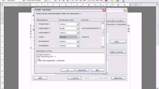 OpenOffice Writer Serienbrief erstellen [upl. by Noryk]